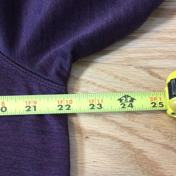XL Champion purple/burgundy athletic long sleeve top - Picture 10 of 15